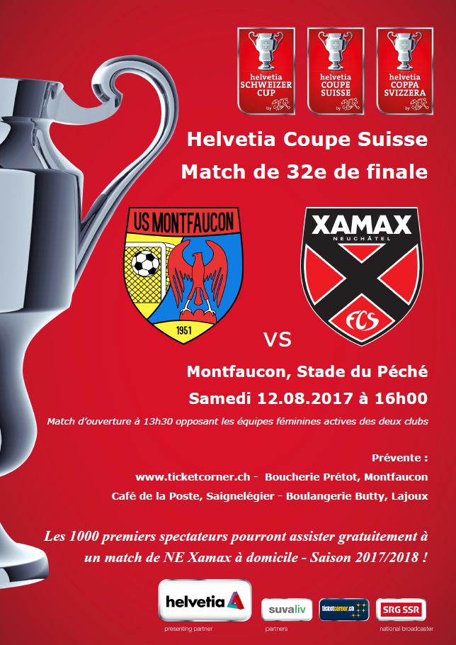 Affiche Helvetia Coupe Suisse 2017-2018